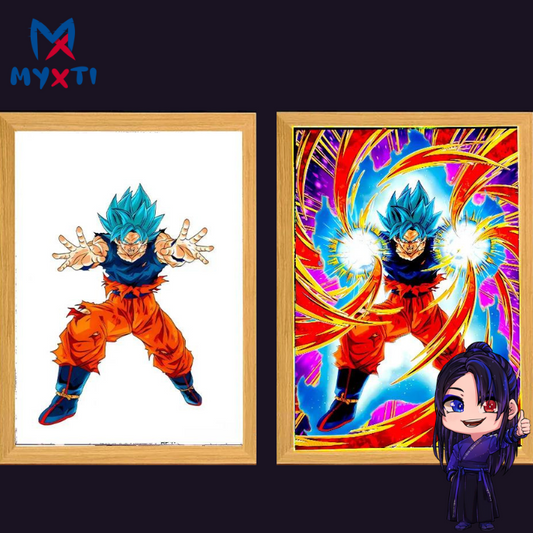 Goku super sayan bleu